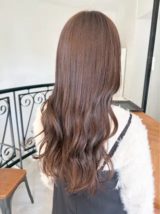 カラー FERIA緑地公園 根本莉乃🍊🌟のヘアスタイル