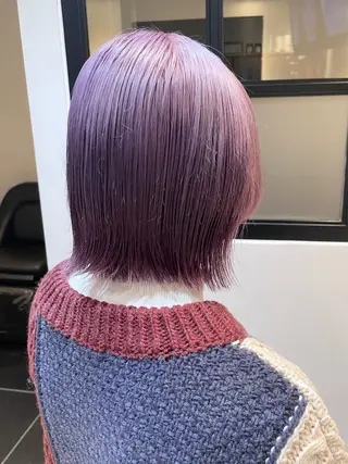 ショート Luna🌙 艶カラーのヘアスタイル