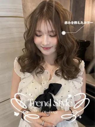 ロング 🍑ももか🍑カラー モデル様募集中🦋のヘアスタイル