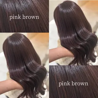 セミロング kotone🦋艶髪 似合わせカットカラーのヘアスタイル