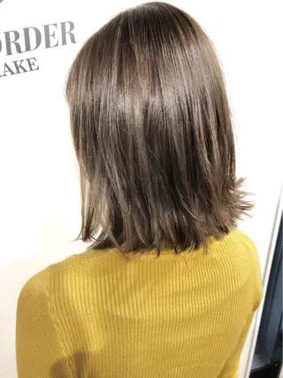 カラー 夜23時まで予約🉑 reverieあきらのヘアスタイル