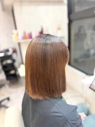 ミディアム 髪質改善縮毛矯正特化 高木修司のヘアスタイル