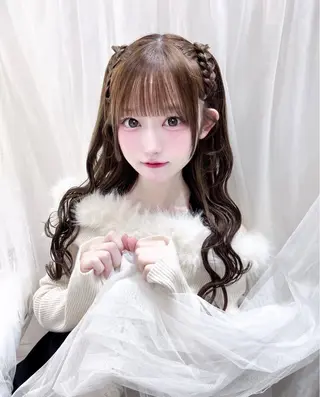 ロング かわいい盛れ🎀池袋 / みい♡のヘアスタイル