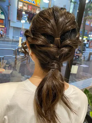 ヘアアレンジ アイリスト 蓑島伶奈の眉毛・アイブロウイメージ