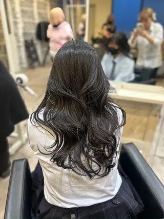 ロング ボブ&寒色🎐ᩚ 短髪 COCOROのヘアスタイル