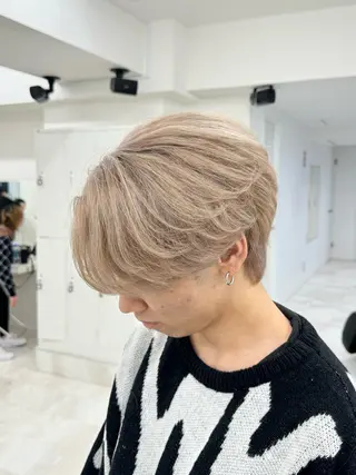 カラー メンズ ✨金沢No.1✨ カット最安値‼️のヘアスタイル
