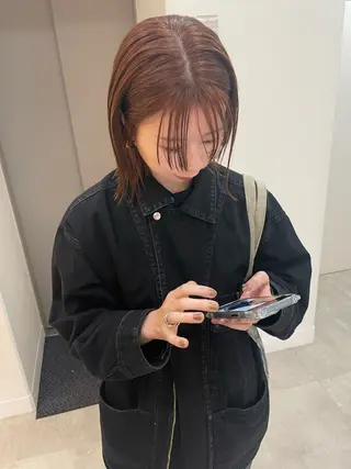 ミディアム minatsu 東京の技術を京都でのヘアスタイル