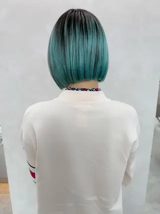 カラー デザイン×ダブルカラ ーHarusa🎀のヘアスタイル