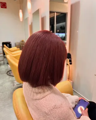 カラー 柴田 舜吏のヘアスタイル