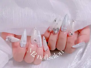ネイル 長さだし専門店 M2 rikaのネイルデザイン