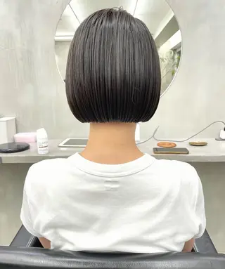 ショート 👑ボブはお任せ ミヤノ👑のヘアスタイル