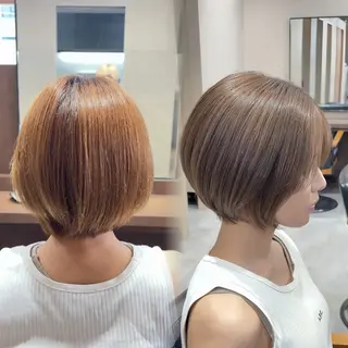 ショート 💎内部補修ケアカラ ー/ブリーチなし清野のヘアスタイル