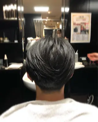 ミディアム 【パーマ指名No1】 浅野空人のヘアスタイル