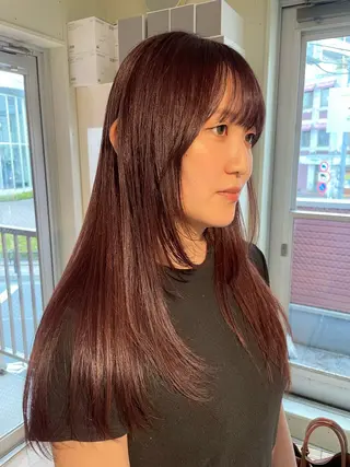 セミロング カラー PayPay対応 kaito🍫のヘアスタイル