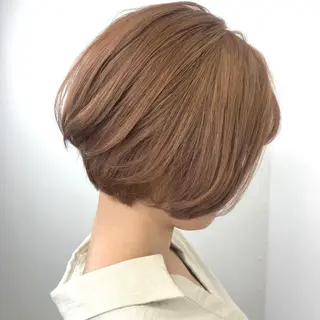 ショート 透明感カラー🇰🇷 レイヤー✨桑原　研太のヘアスタイル