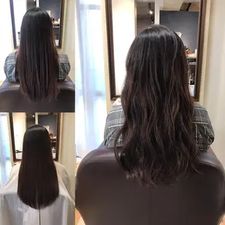 ロング カラー 今井 三智也のヘアスタイル