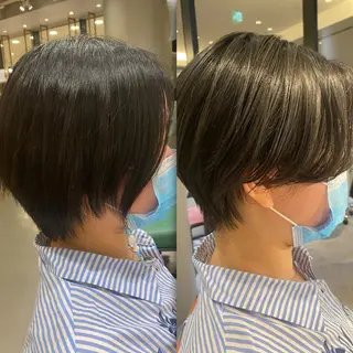 ショート unopulir 景山 凌のヘアスタイル