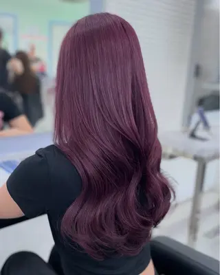 ロング ブリーチありなし× 淡色🎀𝑼𝑻𝑨のヘアスタイル
