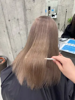 カラー Asami/名古屋/ ハイトーン/デザインのヘアスタイル