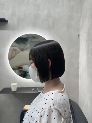 ショート カラー 韓国レイヤー・ボブ/ 暖色⭐️優香⭐️のヘアスタイル