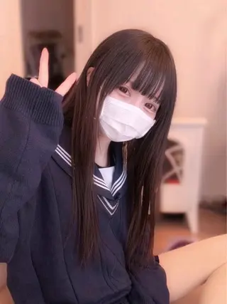 ロング 🐺新宿manabu プルエクステのヘアスタイル