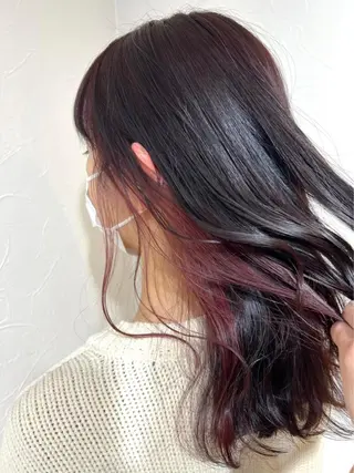 ミディアム カラー メンズ FUKUSHIMAのヘアスタイル