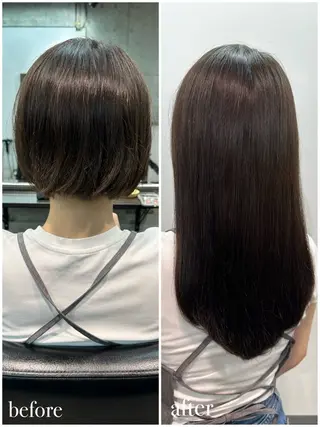 ロング カラー 🫧透明感カラー/ エクステ🫧アサミ️のヘアスタイル