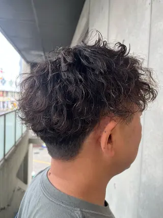 パーマ メンズ メンズパーマ特化型 美容師/荒井海音のヘアスタイル