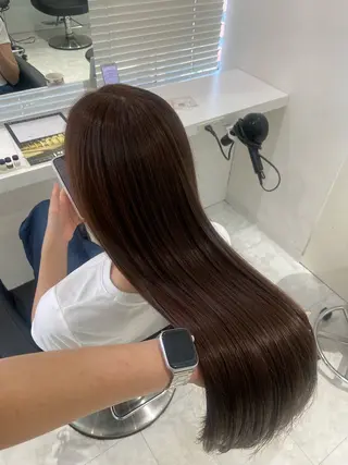 ロング 暖色系ハイトーン♡ mioriのヘアスタイル