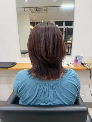 ミディアム カラー ETOILE+/ 寅田奈々子のヘアスタイル