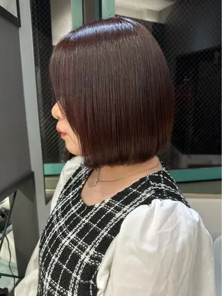 ショート カラー 🎀透明感 カラーHiROEのヘアスタイル