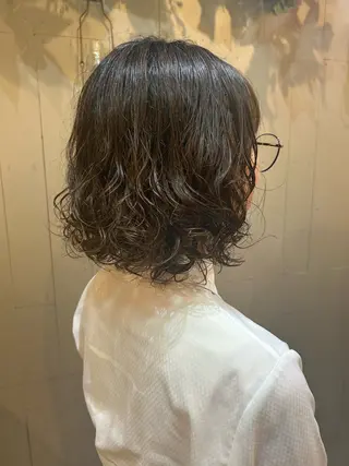 ミディアム パーマ Kurumi☆彡 練馬バウハウスヘアのヘアスタイル