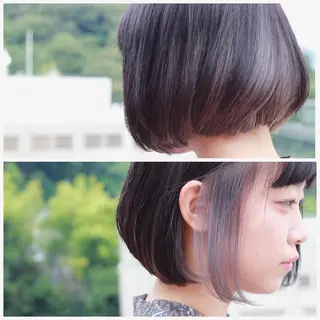 ショート カラー Viage （ビアージュ）のヘアスタイル