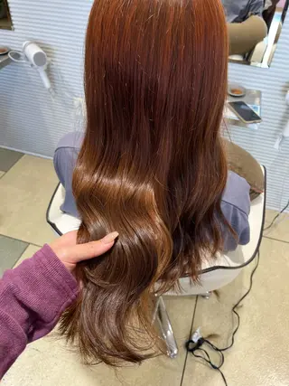 カラー 淡色┊︎ナチュラル 🧁奈那美🧁*.゜のヘアスタイル