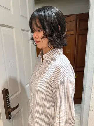 ショート カラー パーマ mai / linoah˚✧のヘアスタイル