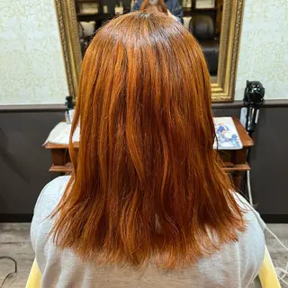 セミロング カラー 廣田 優那のヘアスタイル