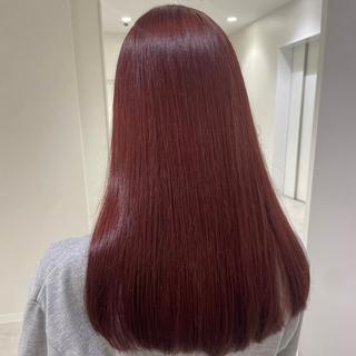 ロング カラー 🎟ブリーチなし/艶 /暖色🎀くるみのヘアスタイル