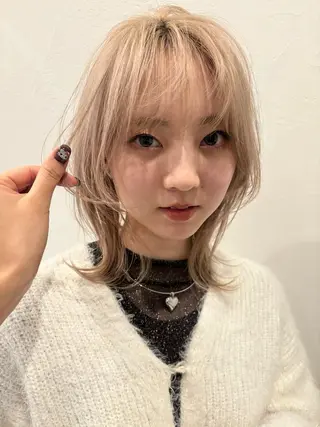 ミディアム 🔆韓国 norika🔆のヘアスタイル