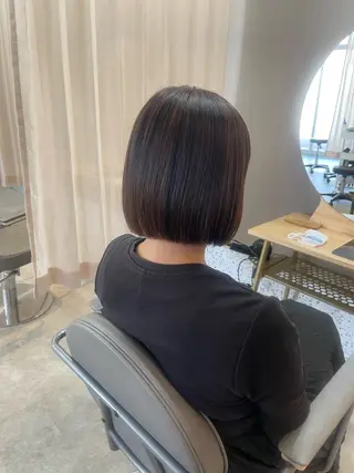 ショート ✨透明感カラー✨ 🌈艶カラー🌈のヘアスタイル