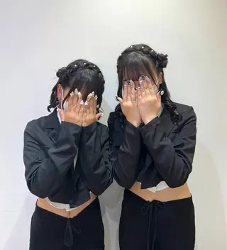 ヘアアレンジ 💖韓国カラー エクステmikotoのヘアスタイル