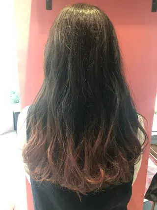 ミディアム YOFAhair芦屋 峰★カラーリストのヘアスタイル