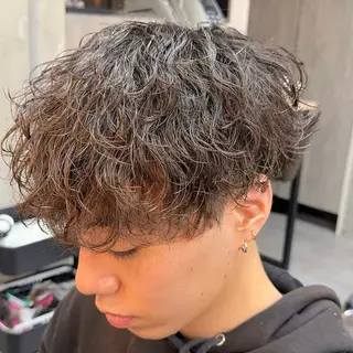 ショート パーマ メンズ お悩み×垢抜け特化 KAYA/渋谷のヘアスタイル
