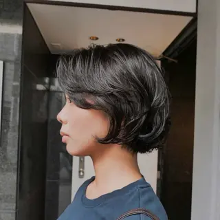 ショート 🦢パーマモデル 様募集中🦢AI🫧のヘアスタイル