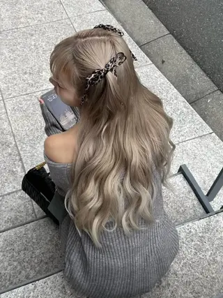 カラー 透明感カラー🎀艶髪 Anju/渋谷🎀のヘアスタイル