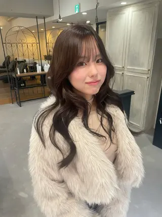 ロング 梅田韓国ヘア kiara🩷彡のヘアスタイル