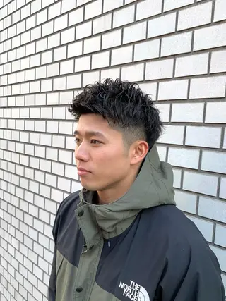 ショート メンズ メンズカット 大畑公平のヘアスタイル