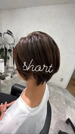 ショート カラー 韓国ヘア🇰🇷 髪質改善✨掛川大輝のヘアスタイル