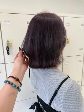 カラー niina🖤 透明感×レイヤーのヘアスタイル