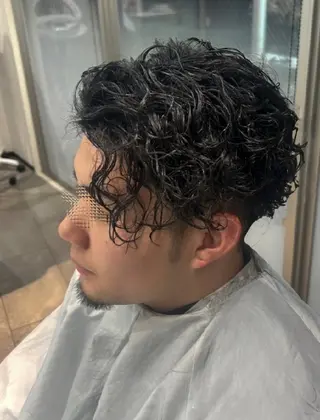 メンズ 藤岡 かいのヘアスタイル