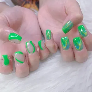 ネイル Maya 🧊🫧‪／渋谷のネイルデザイン